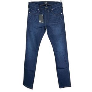 PAIGE Lennox Jeans W/29 Blue Gerald Slim Fit Indigo M653765-570 NWT